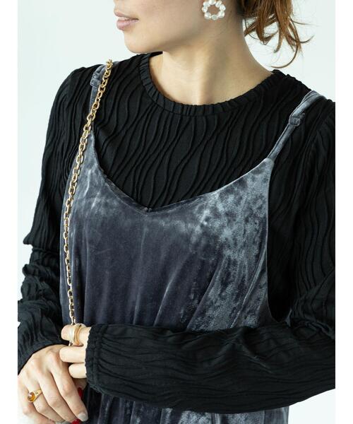トップス naminami ollun naminami shaggy knit cardigan トップス