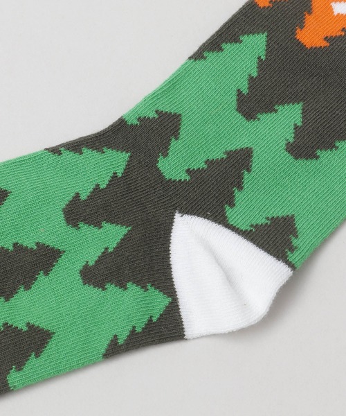 チャイハネ(チャイハネ)の「【チャイハネ】ネイチャーミドルソックス25~28cm(ソックス/靴下・メンズ・ブラック/カーキ/オリーブ/ネイビー/パープル/イエロー/レッド/ホワイト・FREE)」の11枚目の写真