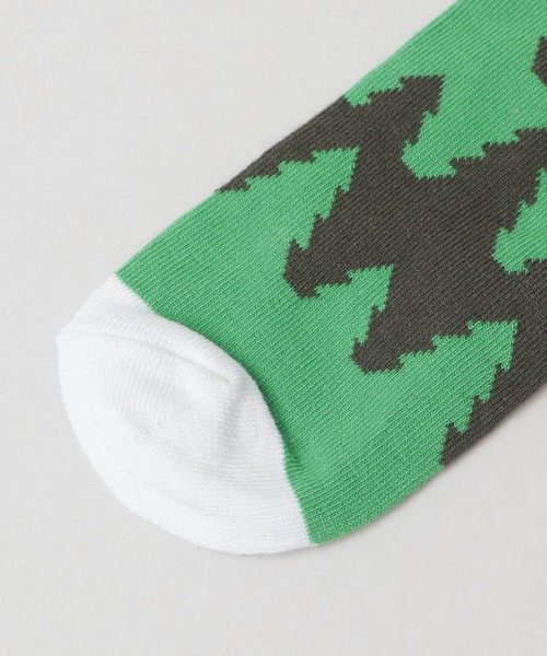 チャイハネ(チャイハネ)の「【チャイハネ】ネイチャーミドルソックス25~28cm(ソックス/靴下・メンズ・ブラック/カーキ/オリーブ/ネイビー/パープル/イエロー/レッド/ホワイト・FREE)」の12枚目の写真