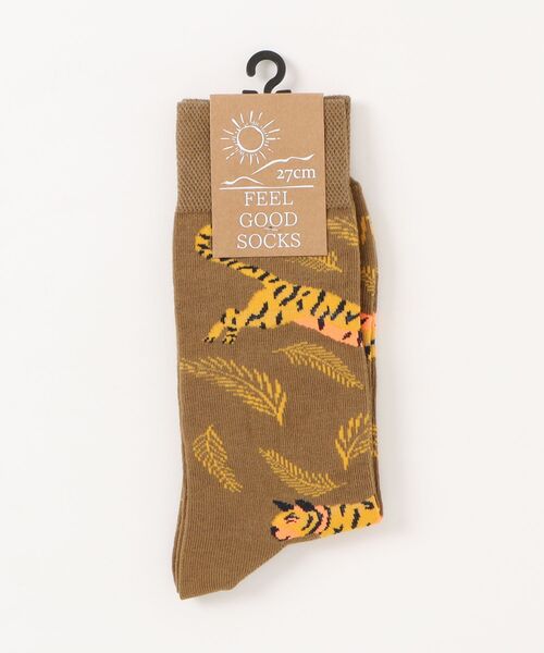 チャイハネ(チャイハネ)の「【チャイハネ】ネイチャーミドルソックス25~28cm(ソックス/靴下・メンズ・ブラック/カーキ/オリーブ/ネイビー/パープル/イエロー/レッド/ホワイト・FREE)」の20枚目の写真