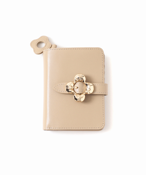 Spick & Span（スピックアンドスパン）の「《WEB限定》HASHIBAMI / ハシバミ FLOWERバックル ウォレット（財布・レディース・イエロー/ブラウン/ベージュ系その他・FREE）」の7枚目の写真