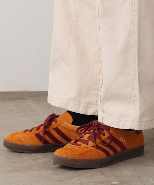 adidas/アディダス GAZELLE INDOOR W スリーストライプス ロゴスニーカー