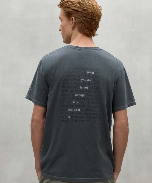 BURGOS バックプリント Tシャツ / BURGOSALF T-SHIRT MAN（Tシャツ/カットソー）｜ECOALF（エコアルフ）