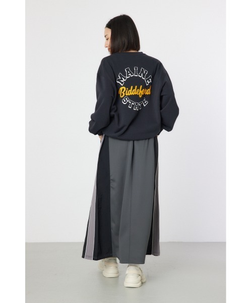 RODEO CROWNS WIDE BOWL(ロデオクラウンズワイドボウル)の「ナイロン×ジャージスカート(スカート・レディース・ベージュ系その他/レッド系その他/グリーン系その他/ブラック系その他・FREE)」の21枚目の写真