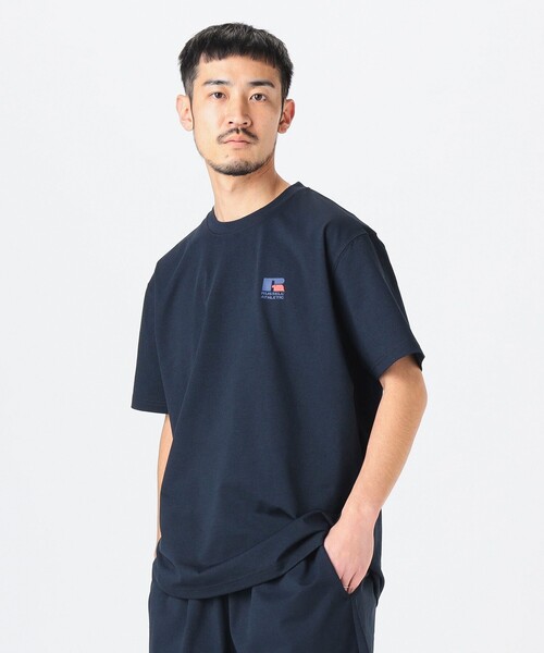Russell Athletic（ラッセルアスレティック）の「【別注】RUSSELL ATHLETIC / DRI-POWER T-SHIRT（Tシャツ/カットソー・メンズ・ホワイト/ブラック/ネイビー・M/S/XL/L）」の20枚目の写真
