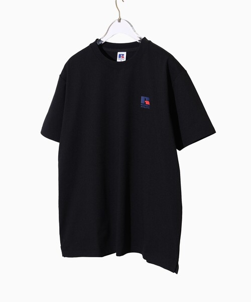 Russell Athletic（ラッセルアスレティック）の「【別注】RUSSELL ATHLETIC / DRI-POWER T-SHIRT（Tシャツ/カットソー・メンズ・ホワイト/ブラック/ネイビー・M/S/XL/L）」の2枚目の写真