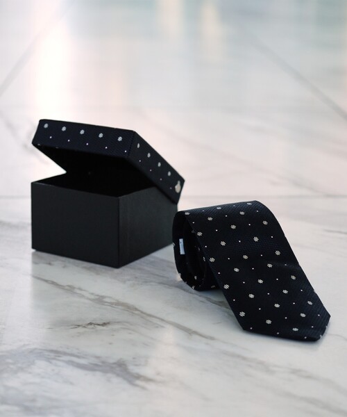 tk.TAKEO KIKUCHI（ティーケータケオキクチ）の「◆【BOX入り】ベーシックタイ（ネクタイ・メンズ・グレー系その他4/サックスブルー系2/モスグリーン系3/ライトグレー系2/ネイビー系2/ブルー系その他5・00）」の4枚目の写真