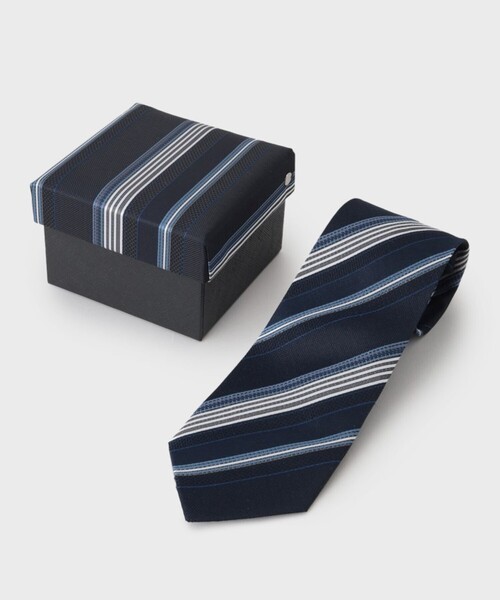 tk.TAKEO KIKUCHI（ティーケータケオキクチ）の「◆【BOX入り】ベーシックタイ（ネクタイ・メンズ・グレー系その他4/サックスブルー系2/モスグリーン系3/ライトグレー系2/ネイビー系2/ブルー系その他5・00）」の15枚目の写真