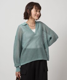 プルオーバー スキッパー」に該当するニット/セーター
