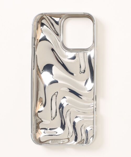 Fun & Daily(ファンアンドデイリー)の「Silver Wave iPhone Case 14 15 16 17 Pro ProMax(スマホケース/カバー・レディース・シルバー/シルバー系その他・iPhone 15/iPhone 15 Pro/iPhone 15 Pro Max/iPhone 16/iPhone 16 Pro/iPhone 16 Pro Max/iPhone 14 Pro Max/iPhone 14 Pro/iPhone 14/iPhone 17/iPhone 17 Pro/iPhone 17 Pro Max)」の7枚目の写真