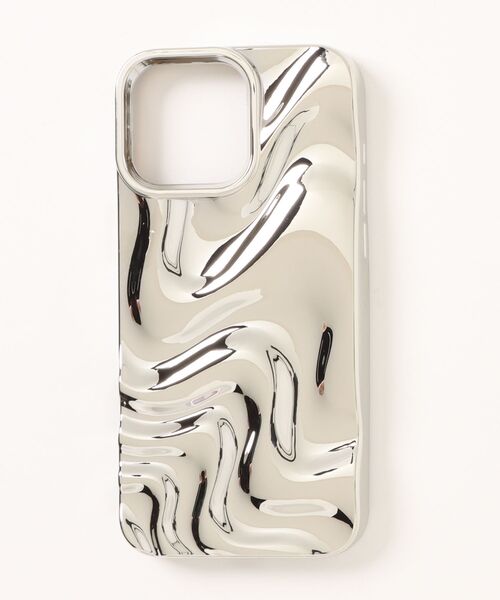 Fun & Daily(ファンアンドデイリー)の「Silver Wave iPhone Case 14 15 16 17 Pro ProMax(スマホケース/カバー・レディース・シルバー/シルバー系その他・iPhone 15/iPhone 15 Pro/iPhone 15 Pro Max/iPhone 16/iPhone 16 Pro/iPhone 16 Pro Max/iPhone 14 Pro Max/iPhone 14 Pro/iPhone 14/iPhone 17/iPhone 17 Pro/iPhone 17 Pro Max)」の10枚目の写真