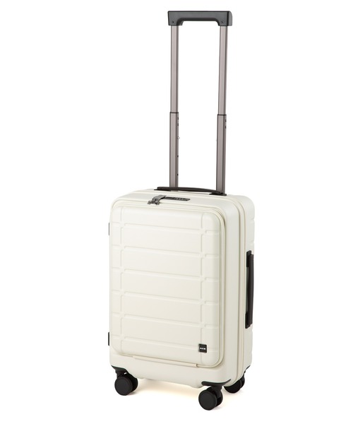 ACE（エース）の「エース スーツケース エスカレラ 34L 2～3泊 3.2kg 機内持込 フロントオープン 静音双輪キャスター １気室 No.05651（スーツケース/キャリーバッグ・メンズ・ブラック/ベージュ系/ネイビー/ブルー系その他/アイボリー・S）」の2枚目の写真