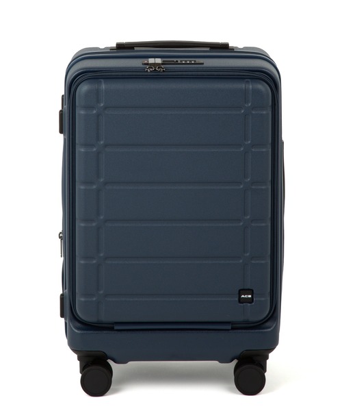 ACE（エース）の「エース スーツケース エスカレラ 34L 2～3泊 3.2kg 機内持込 フロントオープン 静音双輪キャスター １気室 No.05651（スーツケース/キャリーバッグ・メンズ・ブラック/ベージュ系/ネイビー/ブルー系その他/アイボリー・S）」の10枚目の写真