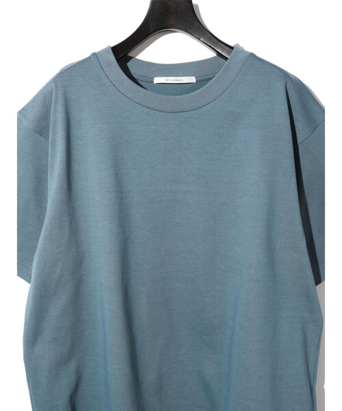 MIDIUMISOLID(ミディウミソリッド)の「MIDIUMISOLID Men’s ハーフスリーブベーシックプルオーバー(Tシャツ/カットソー・メンズ・オフホワイト/ライトグレー/ブラック・48)」の16枚目の写真