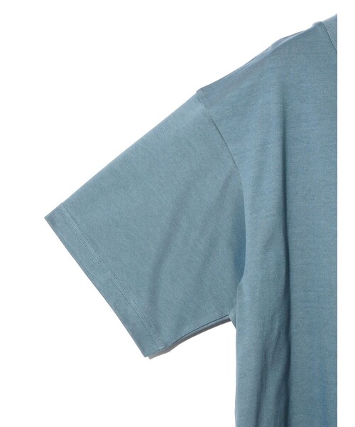 MIDIUMISOLID(ミディウミソリッド)の「MIDIUMISOLID Men’s ハーフスリーブベーシックプルオーバー(Tシャツ/カットソー・メンズ・オフホワイト/ライトグレー/ブラック・48)」の17枚目の写真
