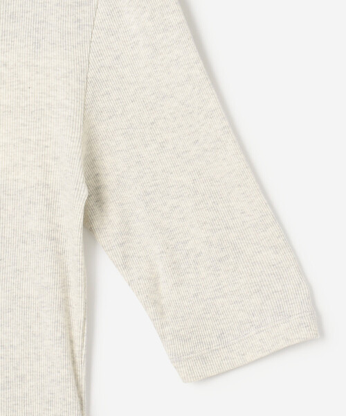 ORCIVAL(オーシバル)の「ORCIVAL | リブ ボートネック5分袖カットソー WOMEN(Tシャツ/カットソー・レディース・ブラック/グレー/ライトグレー・1)」の14枚目の写真