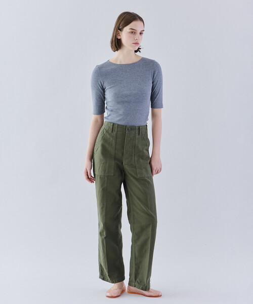 ニット セーター ORCIVAL | リブ ボートネック長袖カットソー WOMEN レディース ORCIVAL ニット セーター | リブ ボートネック長袖カットソー