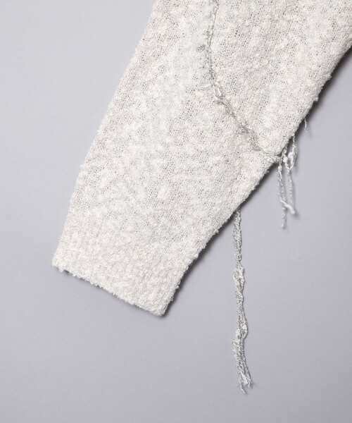 FACCIES(ファチーズ)の「【FACCIES/ファッチーズ】Slab Western Blanket Stitch Knit BLS(ブルゾン・メンズ・グレー/ブラック・FREE)」の7枚目の写真