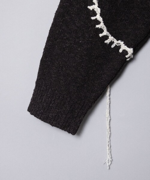FACCIES(ファチーズ)の「【FACCIES/ファッチーズ】Slab Western Blanket Stitch Knit BLS(ブルゾン・メンズ・グレー/ブラック・FREE)」の16枚目の写真