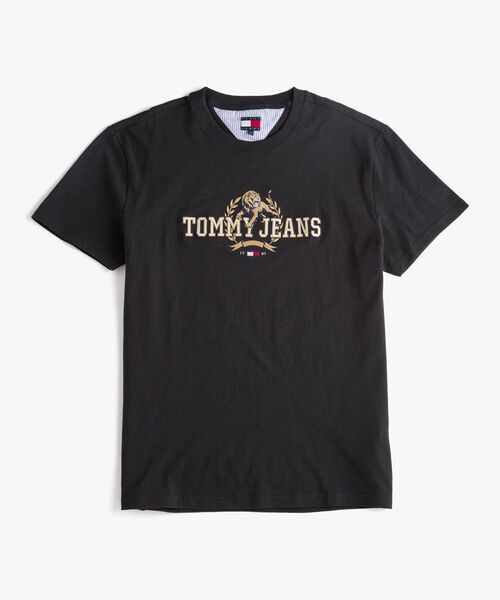 tommy jeans(トミー ジーンズ)の「レギュラーバーシティノベルティTシャツ(Tシャツ/カットソー・メンズ・ホワイト/ブラック・X-LARGE/LARGE/SMALL/MEDIUM)」の10枚目の写真