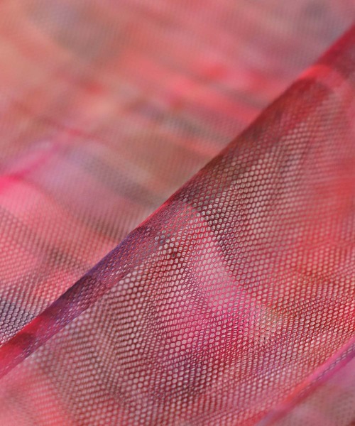 Three Four Time（ｽﾘｰﾌｫｰﾀｲﾑ）の「チェックチュールシャーリングプルオーバー（Tシャツ/カットソー・レディース・グリーン系その他/ブルー系その他/ピンク系その他・FREE）」の19枚目の写真