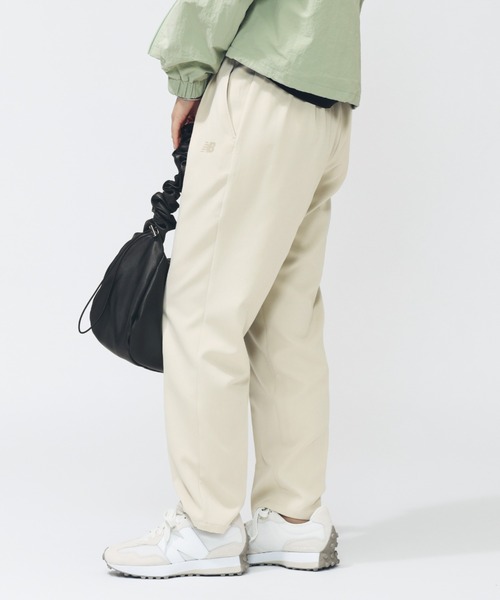NEW BALANCE（ニューバランス）の「【別注】ニューバランス New Balance THE CITY ストレートパンツ 限定コラボ（スラックス・レディース・ベージュ/グリーン/ブルーグレー・S/M/L）」の5枚目の写真