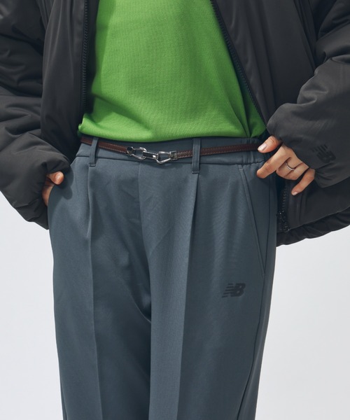 NEW BALANCE（ニューバランス）の「【別注】ニューバランス New Balance THE CITY ストレートパンツ 限定コラボ（スラックス・レディース・ベージュ/グリーン/ブルーグレー・S/M/L）」の10枚目の写真
