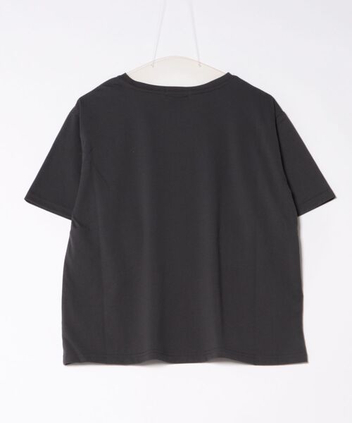 Mac-House(マックハウス)の「T-GRAPHICS ネコシルエットTシャツ(Tシャツ/カットソー・レディース・ホワイト/チャコールグレー/ベージュ・L/M)」の10枚目の写真