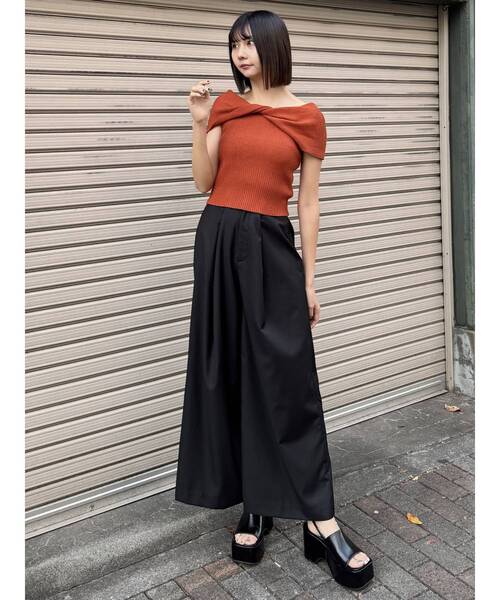 MURUA バックベルトサンダル ブラックサンダル 23.5センチ 新品未使用品 MURUA（ムルーア）の「バックルベルトサンダル（サンダル）」 - WEAR