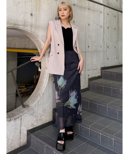 MURUA(ムルーア)の「バックルベルトサンダル(サンダル・レディース・ホワイト/ブラック/ゴールド系その他2・22.5/24.5/23.5)」の4枚目の写真