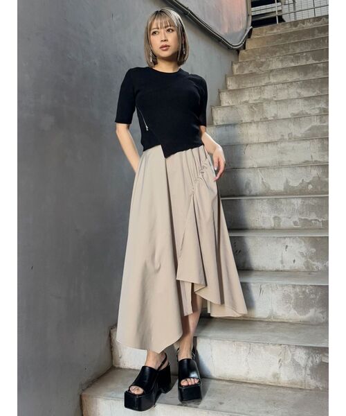 MURUA(ムルーア)の「バックルベルトサンダル(サンダル・レディース・ホワイト/ブラック/ゴールド系その他2・22.5/24.5/23.5)」の8枚目の写真