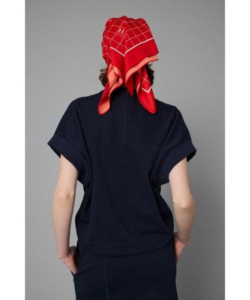 HeRIN.CYE(ヘリンドットサイ)の「Deformation cut tops ディフォーメーションカットトップス(Tシャツ/カットソー・レディース・ホワイト/ネイビー/チャコールグレー・FREE)」の12枚目の写真