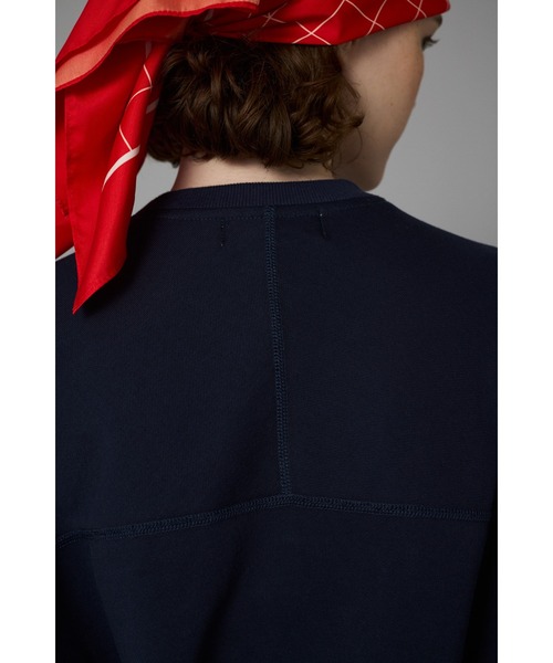 HeRIN.CYE(ヘリンドットサイ)の「Deformation cut tops ディフォーメーションカットトップス(Tシャツ/カットソー・レディース・ホワイト/ネイビー/チャコールグレー・FREE)」の14枚目の写真