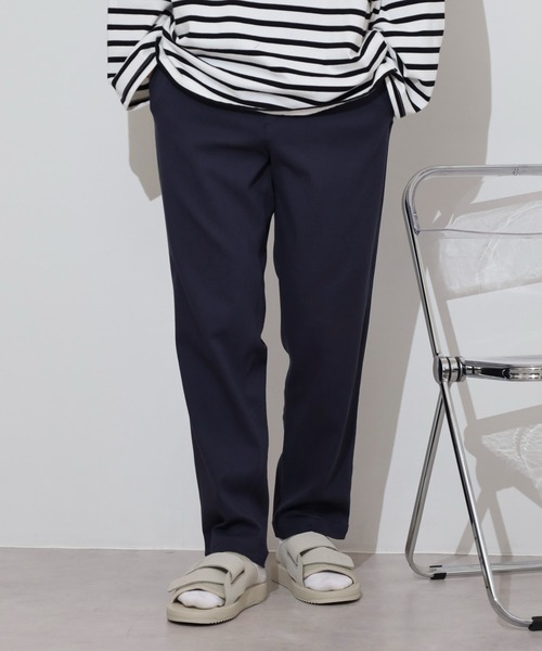 KRIFF MAYER（クリフメイヤー）の「KRIFF MAYER Uncontrollable pants / むちゃのびパンツ unisex（チノパンツ・メンズ・ベージュ/ネイビー/ブラック/カーキ/グレー・S/M/L/XL）」の5枚目の写真