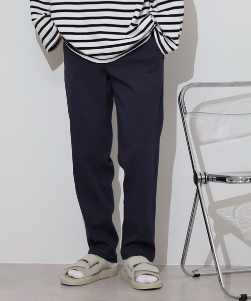 KRIFF MAYER（クリフメイヤー）の「KRIFF MAYER Uncontrollable pants / むちゃのびパンツ unisex（チノパンツ・メンズ・ベージュ/ネイビー/ブラック/カーキ/グレー・S/M/L/XL）」の6枚目の写真