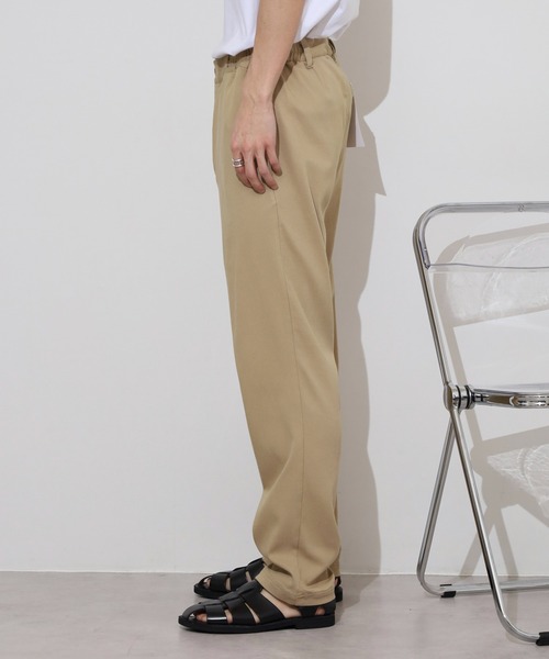 KRIFF MAYER（クリフメイヤー）の「KRIFF MAYER Uncontrollable pants / むちゃのびパンツ unisex（チノパンツ・メンズ・ベージュ/ネイビー/ブラック/カーキ/グレー・S/M/L/XL）」の9枚目の写真