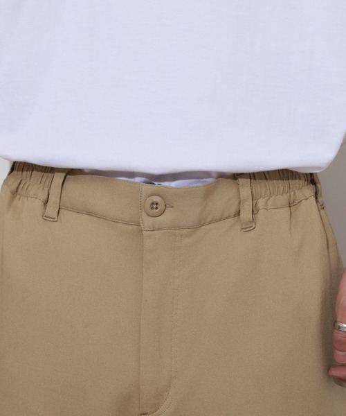 KRIFF MAYER（クリフメイヤー）の「KRIFF MAYER Uncontrollable pants / むちゃのびパンツ unisex（チノパンツ・メンズ・ベージュ/ネイビー/ブラック/カーキ/グレー・S/M/L/XL）」の11枚目の写真