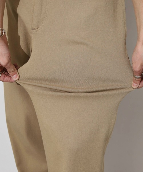 KRIFF MAYER（クリフメイヤー）の「KRIFF MAYER Uncontrollable pants / むちゃのびパンツ unisex（チノパンツ・メンズ・ベージュ/ネイビー/ブラック/カーキ/グレー・S/M/L/XL）」の15枚目の写真