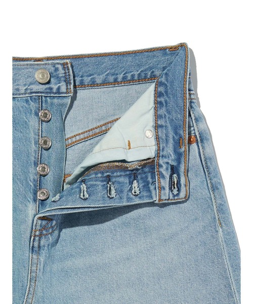 Levi's(リーバイス)の「Levi's/リーバイス ハイライズ Aラインスカート ライトインディゴ(デニムスカート・レディース・ライトインディゴブルー・23inch/24inch/25inch/26inch/27inch/28inch)」の6枚目の写真