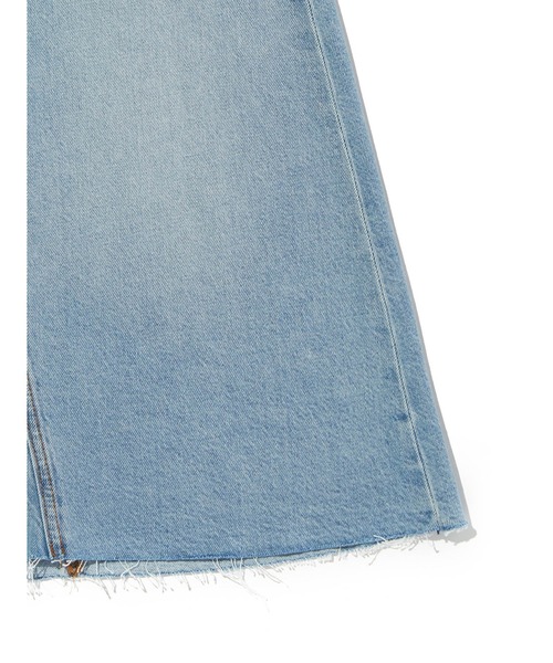 Levi's(リーバイス)の「Levi's/リーバイス ハイライズ Aラインスカート ライトインディゴ(デニムスカート・レディース・ライトインディゴブルー・23inch/24inch/25inch/26inch/27inch/28inch)」の9枚目の写真