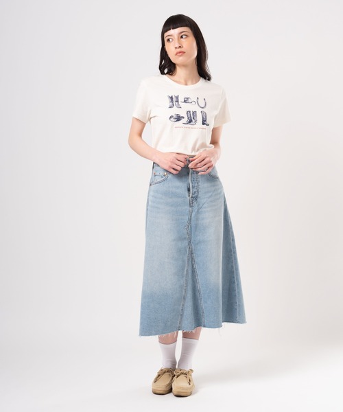 Levi's(リーバイス)の「Levi's/リーバイス ハイライズ Aラインスカート ライトインディゴ(デニムスカート・レディース・ライトインディゴブルー・23inch/24inch/25inch/26inch/27inch/28inch)」の21枚目の写真