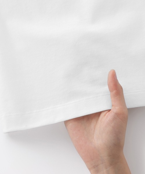 無印良品(ムジルシリョウヒン)の「婦人 天竺編みクルーネック半袖Tシャツ(Tシャツ/カットソー・レディース・ブルー系/ブラック/ライトイエロー/グレー/ホワイト/イエロー系/ブラック系/ライトピンク/ブラウン系・M/XS/XL/L/S)」の13枚目の写真