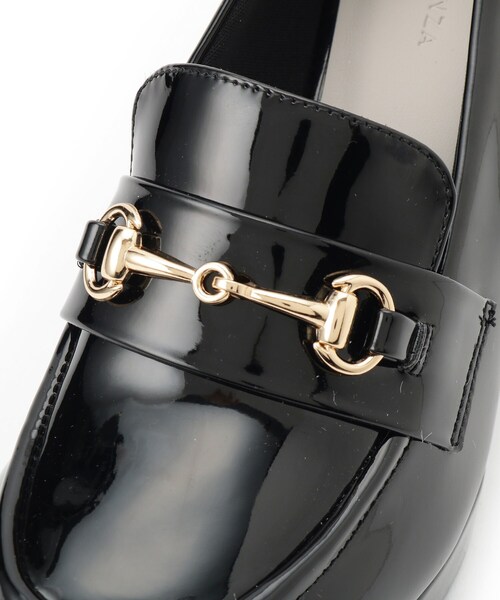 ESPERANZA(エスペランサ)の「厚底ヒールアップローファー(パンプス・レディース・チョコ/アイボリー/ブラック系1・24.0cm/23.5cm/23.0cm/22.5cm/22.0cm/24.5cm)」の21枚目の写真