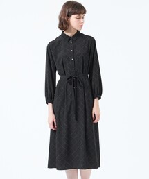 未使用タグ付き　マッキントッシュフィロソフィー　ブラック　黒ワンピース MACKINTOSH PHILOSOPHY｜マッキントッシュ フィロソフィーの