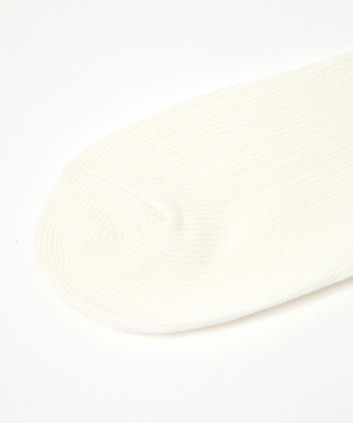 BAYFLOW（ベイフロー）の「ルーズリブラインソックス（ソックス/靴下・レディース・ブラック/レッド/ブルー/グレー・FREE）」の7枚目の写真