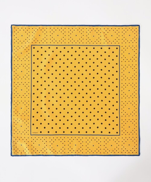 manipuri(マニプリ)の「manipuri ジオメドットスカーフ(マフラー・レディース・イエロー系その他2/ブラック系その他/ホワイト系その他・FREE)」の5枚目の写真