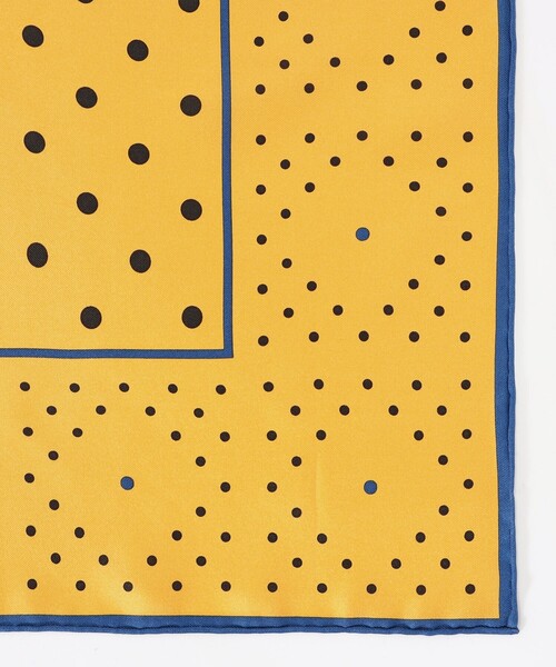 manipuri(マニプリ)の「manipuri ジオメドットスカーフ(マフラー・レディース・イエロー系その他2/ブラック系その他/ホワイト系その他・FREE)」の8枚目の写真