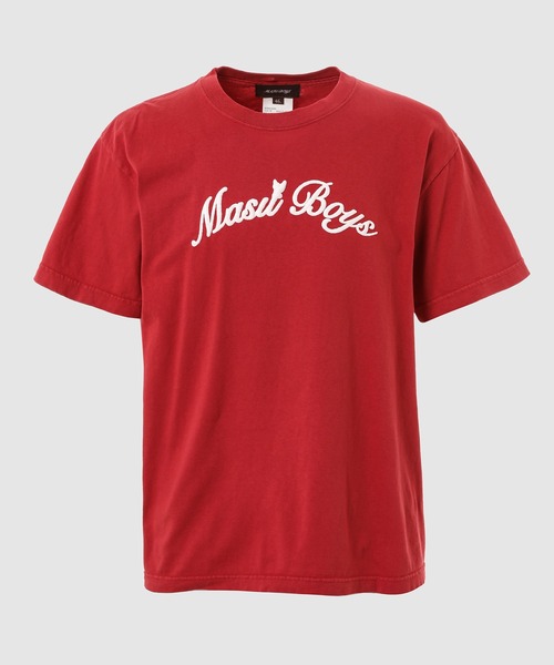 MASU MASU BOYS T-SHIRT 25SS ブルー エムエーエスユー MASU MASU BOYS T-Shirt （Black） -デザイナーズ