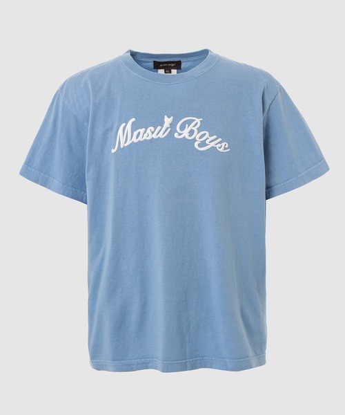 MASU MASU BOYS T-SHIRT 25SS ブルー MASU MASU BOYS T-SHIRT 25SS ブルー MASU(エムエーエスユー) 25SS