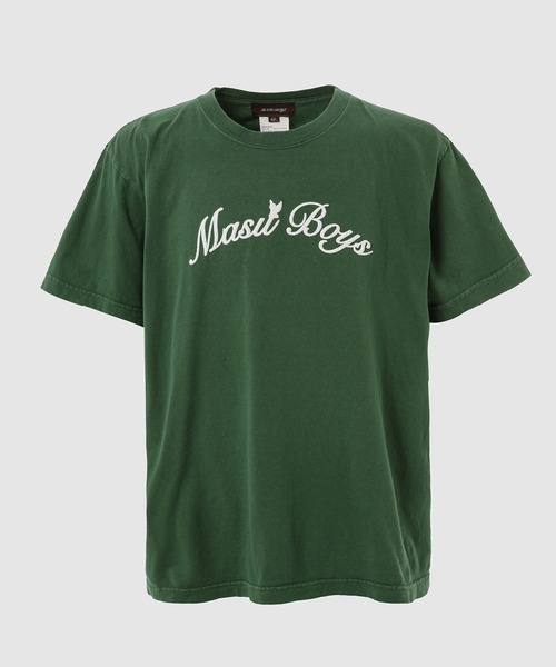 MASU MASU BOYS T-SHIRT 25SS ブルー 販売告知] MASU 2025 Spring & Summer Collection ファイナル